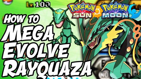 how to mega evolve rayquaza|Pokemon Ultra Sun and Moon: How to Mega Evolve .